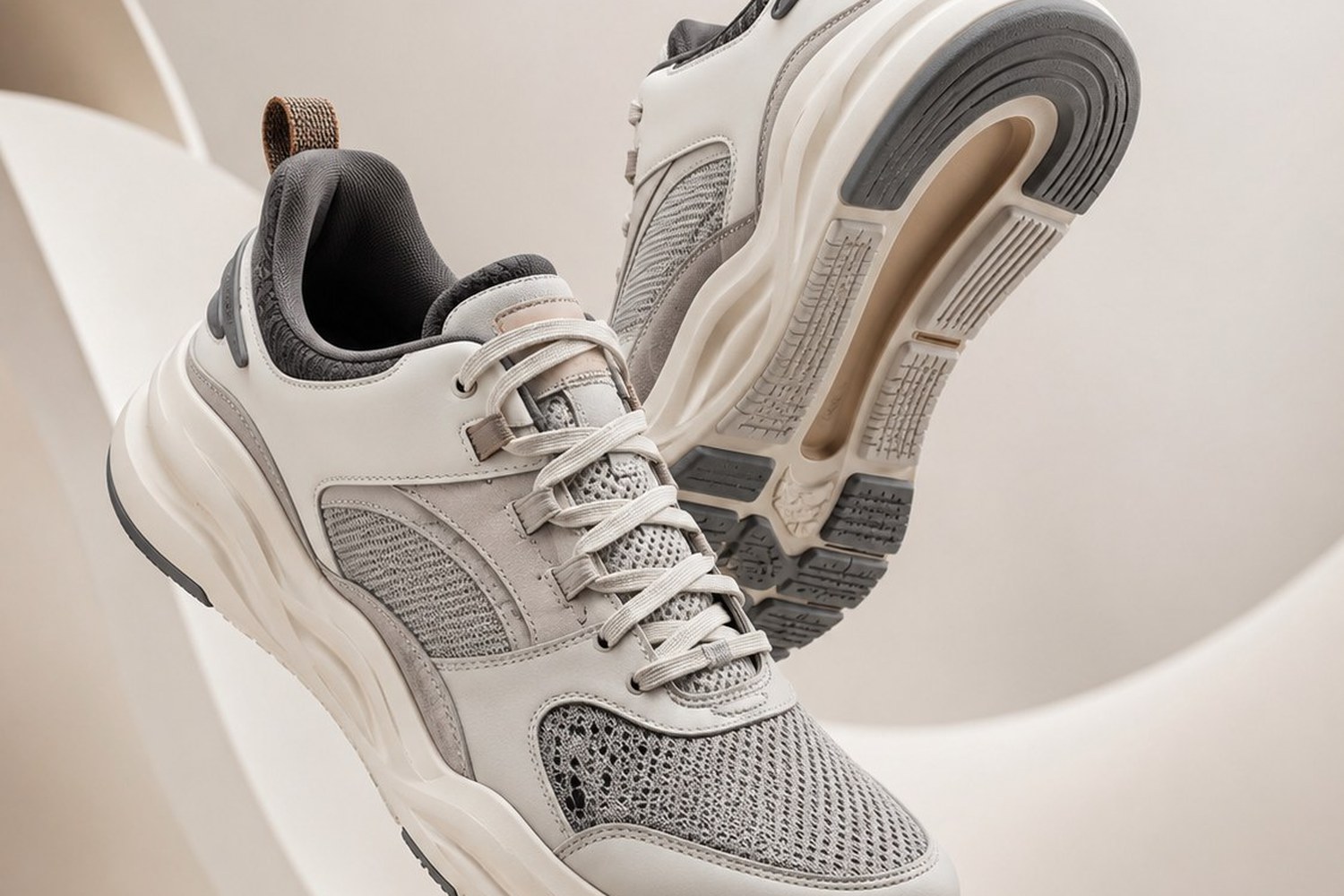 Footwear product styling for fashion e-commerce creative